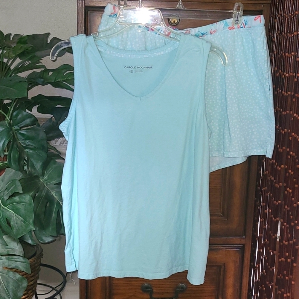 Carole hochman 2pc Short Pajama set Size Medium